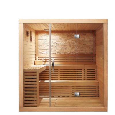 China Computer control panel factory chinese prefab luxury sauna room for sale for sale