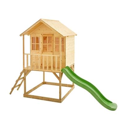 China Promotion Funny Sports Game Prefab Wooden House Kids Play House For Sale for sale