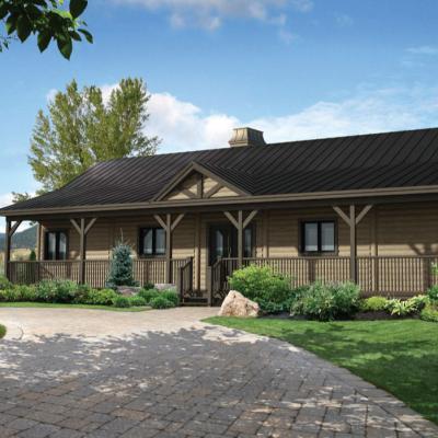 China stable prefab log cabins kit for sale in china easy to build solid wood house for sale