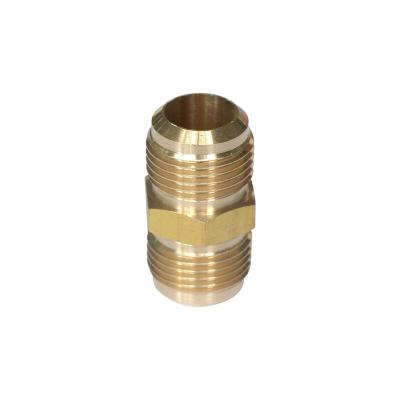 China Hose lines connect standard union of air conditioning hose male thread brass fitting tube fitting 5/8