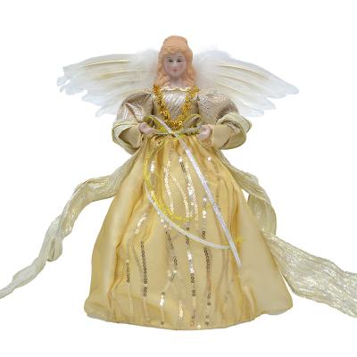 China New Design Kids Christmas Angel Indoor Decorations New Product Luxury Christmas Figure Display Merry Holiday Gifts For Home for sale