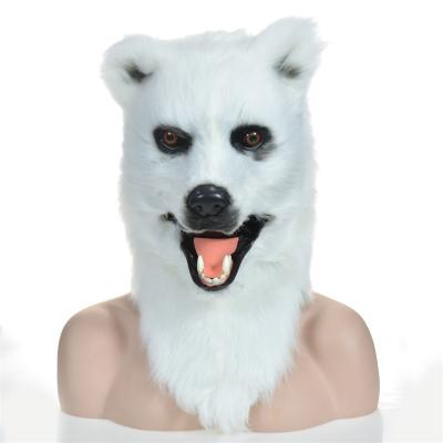 China Hairy Fur Animal Head Mask -- Mr. Bear for sale