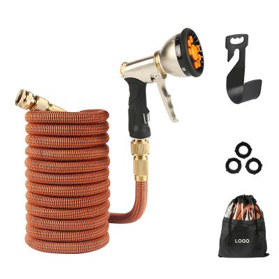 China 25FT Rust Resistant Pocket Adjustable Garden Hose Hot Selling In Amazon for sale