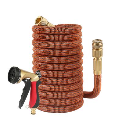 China 2021 Hot Sale Adjustable Garden Magic Expandable Lightweight Hose 7.5m 15m 22.5m 30m With 7 Function Hose Spout for sale