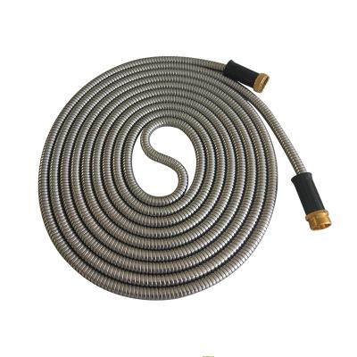 China Adjustable free preview! Stainless Steel Water Garden Hose Sprayer Good Quality Flexible Metal Hose for sale