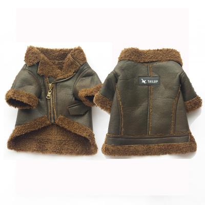 China Viable Wholesale Popular Leather PU Pets Puppy Clothes And Accessories For Dogs for sale