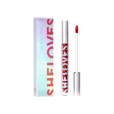 China Sunscreen SHE LOVE Velvet Mist Air Lip Gloss OEM Customized Label Matte Gloss Wholesales Lip Plumper Long Lasting for sale