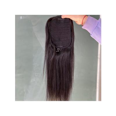 China 100% Virgin Brazilian Hair Drawstring Ponytail Joywigs Straight Hair Extension for sale