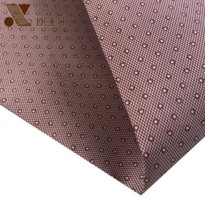 China Antistatic Cheap Woven 190T Polyester Taffeta Printed Striping Fabric For Mens Suit for sale