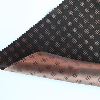 China Cheap Shrink-Resistant Polyester Fabric Textile Satin Dobby Lining Fabric For Costume for sale