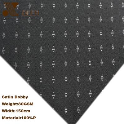 China New Design Shrink-Resistant 100% Polyester Woven Satin Dobby Scratching Fabric For Costume for sale