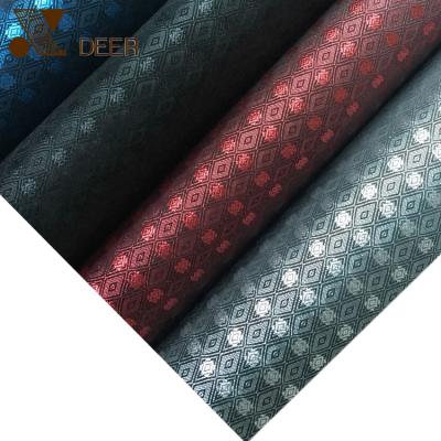 China Antistatic 100% Polyester Dobby Striping For Men's Suit And Jacket for sale