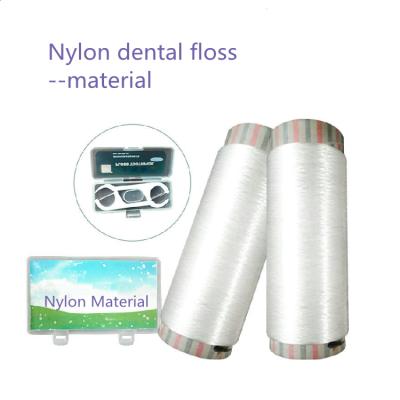 China Good PTFE Teeth Polyester PP Cleasing Nylon Floss Biodegradable Dental Floss Pick 1 Buyer for sale