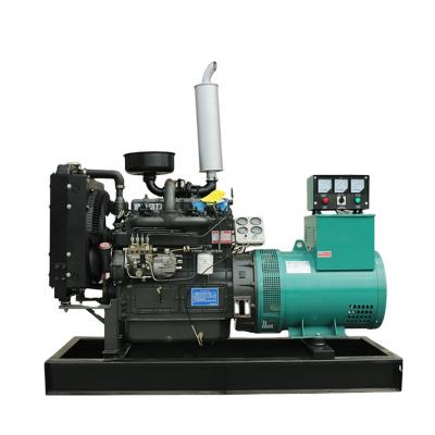 China Custom Black Electric Start 220V Diesel Generator Set WfGF-48-open for sale