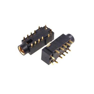 China TRRRS PJ-4.5 Standard Gold Plated 4.5 Mm Audio Headphone Power Pin 5 Poles For Sony Player 4.4 Balance Receptacle Plug for sale