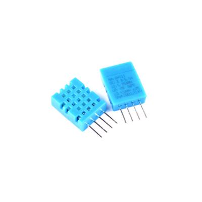 China 3.3V-5.5V 16.1x12.6x5.8mm Long Distance Signal Dht11 Capacitance Type Sensor High Quality General Purpose Temperature Humidity for sale