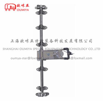 China Hot and Best Selling Van Truck Rear Door Parts Steel Bar Lock and Cars Part Stainless Steel or Refrigerated Hardwar 107122AM 107122AS for sale