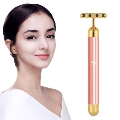 China Portable Wrinkle Remover V Shape Skin Tightening Microcurrent Face Lifting Machine Wrinkle Removal Mini Eye Massager for sale