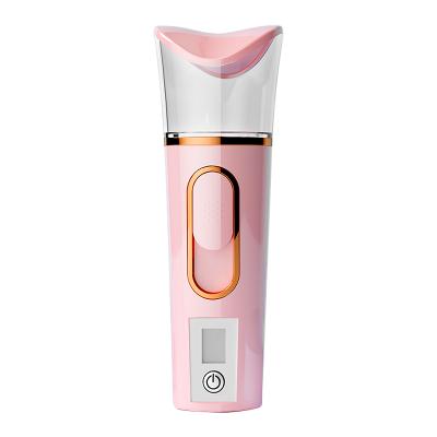 China Wholesale Face Steamers Mini Led Nano Facial SPA Cooler Professional Handheld Portable Steamer DEEP CLEANSING SPA Face Steamer for sale