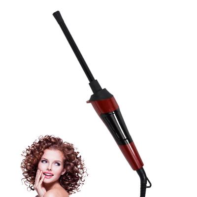 China Mini Small Thin Barrel Electric Hair Curler Salon Use Ceramic Hair Curler Vendor Electric Wavy Hair Curler For Short for sale