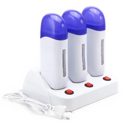 China 3 in 1 Hair Removal Heater Electric Cartridge Roll On Depilatory Wax Melts Candle Heater For Hair Removal for sale