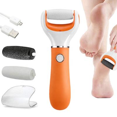 China USB Filling and Hot Selling Product Marcopele USB Foot Skin Remover Foot File Interchangeable Waterproof Electronic Dead Callus Remover Skin Head Machine USB Charging Stainless Steel for sale