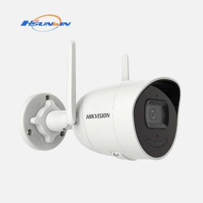 China PAN-TILT HIK 4 MP Outdoor Audio Fixed Bullet Network Camera DS-2CV2041G2-IDW wifi cctv camera for sale