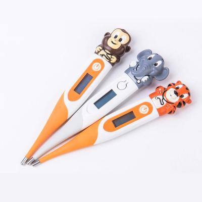 China Baby Oral Hot Cartoon Digital Thermometer Manufacturer Price Flexible 8 Sec Body Thermometer for sale