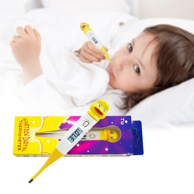 China Good Quality Reasonable Price Digital Thermometer Oral Electronic Family Thermometer Baby Flexible Thermometer for sale