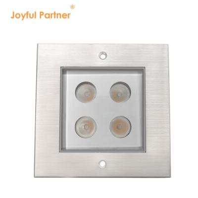 China 12V DC LED de piso de paso exterior luz subterránea IP67 enterrado 3W 4W 8W en venta