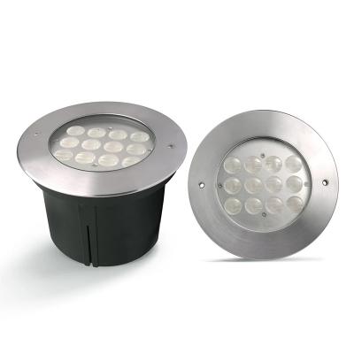 China IP67 LED Luz subterrânea 12W 24W 36W Lâmpadas de jardim ao ar livre à venda