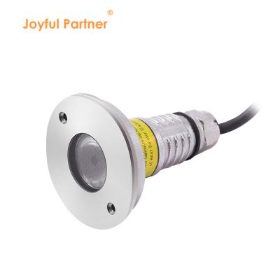 Chine IP68 Lampes de piscine en acier inoxydable 316 1W 2W 3W LED Lampes sous-marines à vendre