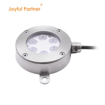 China Unterwasser-LED-Brunnenlicht 6W RGB IP68 Wasserdichtes Brunnenlicht 2700k - 6000k zu verkaufen