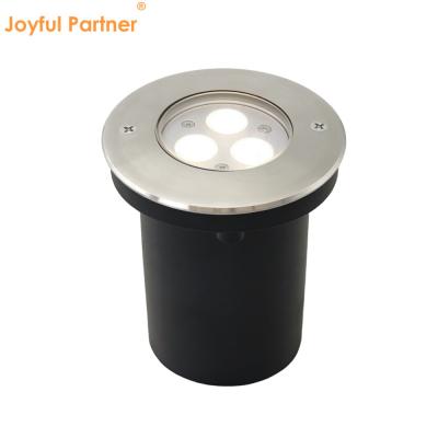 China 3W 6W 9W LED jardim luz subterrânea RGB mudança de cor luzes recuadas à venda