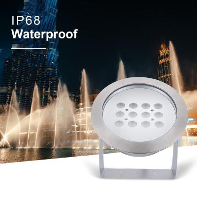 China Farbenfrohe Brunnen-LED-Unterwasserlicht-Spiegellicht Oberfläche-Bergung IP68 LED-Spiegellicht zu verkaufen