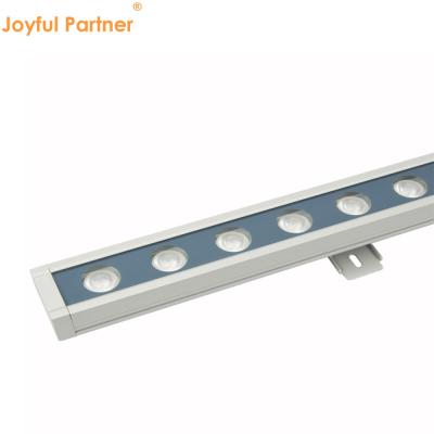 China Außen IP67 Dia Cast Aluminium Shell Lineare Steuerung eingebettete LED Wand Waschmaschine Lichter für kommerzielle Hotel zu verkaufen