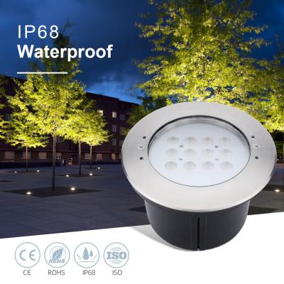 Chine Fabrique directe IP68 étanche en acier inoxydable 316L lumières de piscine submersibles 12W LED à vendre