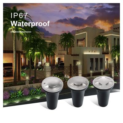 China One Two Four Ways Easy Assemble Waterproof 220V CREE COB LED IP67 LED Mini Garden Underground Lighting for sale