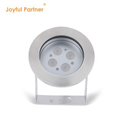 China 12W 16W Stainless Steel Fountain Light Waterproof Underwater LED Pool Lights IP68 for sale