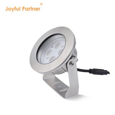 China Stainless Steel LED Underwater Light IP68 DC12V 24W Warm White 3000K For Fountain for sale