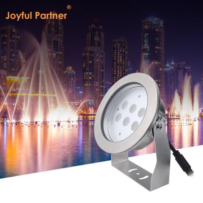 China IP68 Wasserdichtes Unterwasserlicht 316L aus Edelstahl DMX512 RGB/RGBW 4in1 LED DC12V/24V zu verkaufen