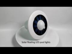 Solar pool light