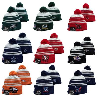 China Breathable & Waterproof RTS 2024  Winter Wearing Warm NFL NFC Beanies Club Team All Teams Football Sports Hat Beanies for sale