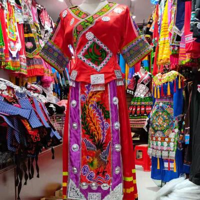 China WJ30163 Hmong Dresses Womens Clothing Thailand Clothing Thailand Miao Improved Womens Clothing for sale