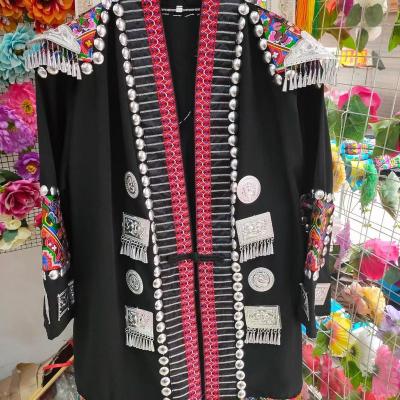 China Dresses WJ30152Traditional Chinese Hmong Costume Handmade Miao Men Clothing for sale