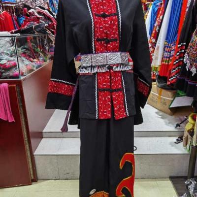 China WJ30053 Hmong Dresses Handmade Miao Men Costume Men's Clothing for sale