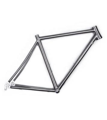 China Road Bikes Custom TIRIS DR01 Road Bike Factory Direct 700C Frame Parts Cycling Titanium Frame Bicycle Frame for sale