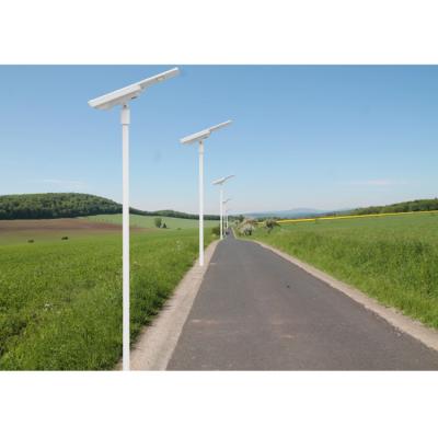 China 30w 40w 50w 60w 80w 100w Road Shine Ip65 Road Waterproof Outdoor Street Light All In One Integrated Led Solar Street Light for sale