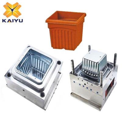 China China OEM Flower Pot Mold Manufacturers Steel Plastic Flower Pot Injection Mold for sale