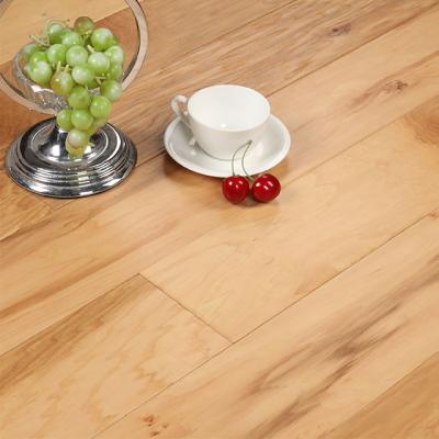 China Hickory Flooring Engineered Hotel Hardwood Flooring Factory Made for sale